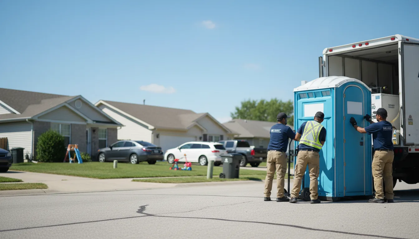 Standard Porta Potty Rentals in Muscatine, IA near me